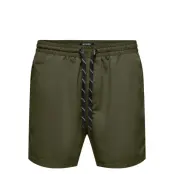 ONLY & SONS Onsted Life Short Swim Noos - Green - S