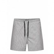 ONLY & SONS Onsted Stripe Seersucker Swim Noos Svart