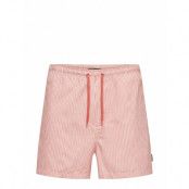 ONLY & SONS Onsted Stripe Seersucker Swim Noos Röd