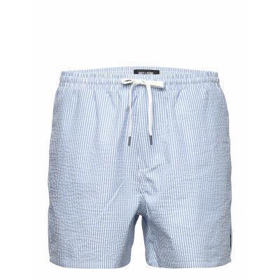 Onsted Swim Seersucker Gw 1841 *Villkorat Erbjudande Badshorts Multi/mönstrad ONLY & SONS