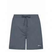 Original Logo Swim Shorts Badshorts Blå NICCE