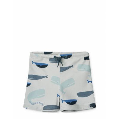 Liewood Otto Printed Swim Pants Blå