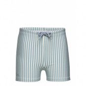 Otto Swim Pants Seersucker Badshorts Green Liewood