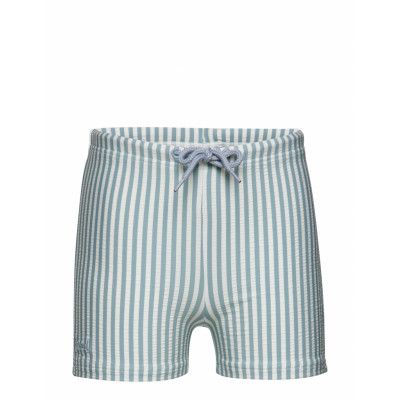 Otto Swim Pants Seersucker *Villkorat Erbjudande Badshorts Grön Liewood