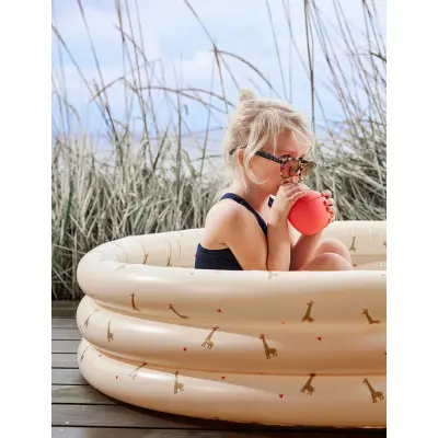 OYOY MINI Giraffe Swimming Pool Small & Beach Ball - Cream - ONE SIZE x 85