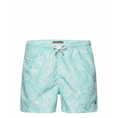 Paisley Bathing Trunks *Villkorat Erbjudande Badshorts Grön Morris