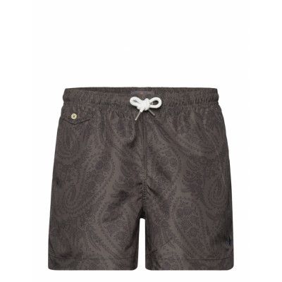 Paisley Bathing Trunks Designers Shorts Khaki Green Morris