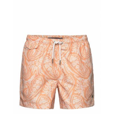 Paisley Bathing Trunks *Villkorat Erbjudande Badshorts Orange Morris