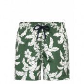 GANT Palm Lei Print Swim Shorts Grön