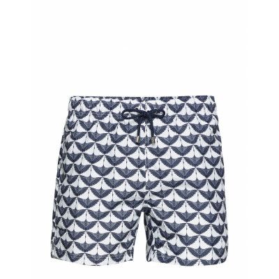 Panos Emporio Crane Karyes Badshorts Blå Panos Emporio