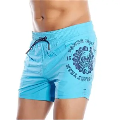 Panos Emporio Dionyssos Swim Shorts Turquise * Fri Frakt *