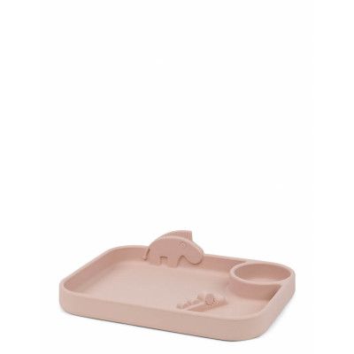 Peekaboo Compartment Plate Deer Friends Home Meal Time Plates & Bowls Plates Rosa D By Deer