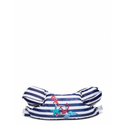 Piikaboo Swim Vest Navy Toys Bath & Water Toys Water Toys Multi/mönstrad Piikaboo