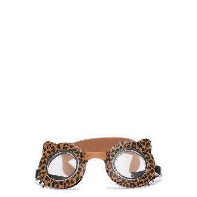 Piikaboo Swimming Googles Cat-Leo Toys Bath & Water Toys Swimming Accessories Diving Toys Brun Piikaboo