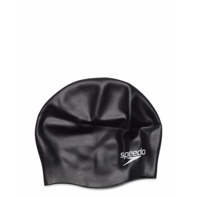 Speedo Plain Moulded Silic Junior Svart