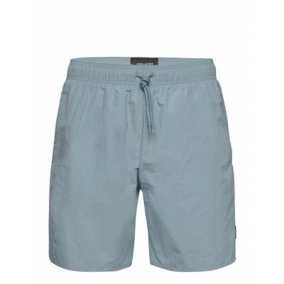 Plain Swimshort Badshorts Blue Lyle & Scott