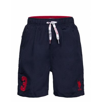 Player 3 Swim Short *Villkorat Erbjudande Badshorts Marinblå U.S. Polo Assn.