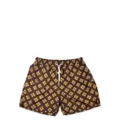 Portia 1924 Floral Swim Shorts Brun