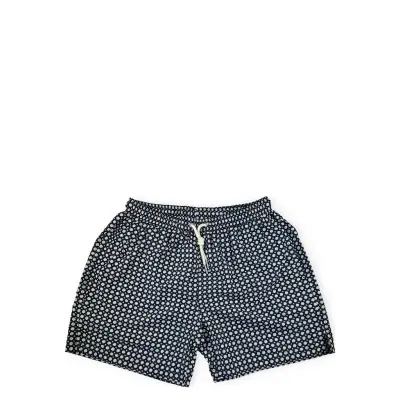 Portia 1924 Floral Swim Shorts Blå