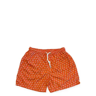 Portia 1924 Retro Swimshorts Orange
