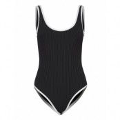 Premium Surf Cheeky Piece Sport Swimsuits Black Rip Curl