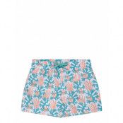 Mango Printed Swimming Trunks Blå