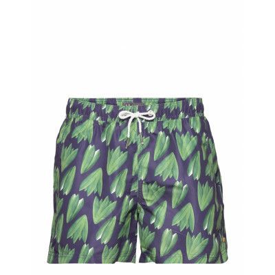 Printed Swmshorts - Quibo Floral Badshorts Multi/mönstrad Far Afield