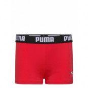 Puma Swim Puma Swim Boys Logo Trunks 1P Röd