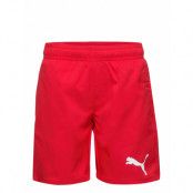 Puma Swim Boys Medium Length Shorts *Villkorat Erbjudande Badshorts Röd Puma Swim