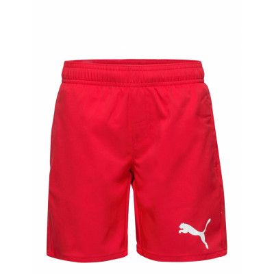 Puma Swim Puma Swim Boys Mid Shorts 1P Röd