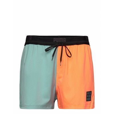 Puma Swim Men Colour Block Short Sh Badshorts Multi/mönstrad Puma Swim