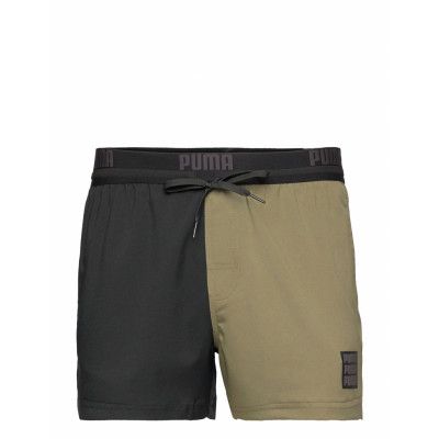 Puma Swim Men Colour Block Short Sh Badshorts Multi/mönstrad Puma Swim