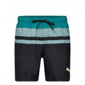 Puma Swim Men Heritage Mid Shorts 1 Badshorts Svart Puma Swim