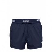 Puma Swim Men Logo Short Length Swi Sport Shorts Navy Puma Swim