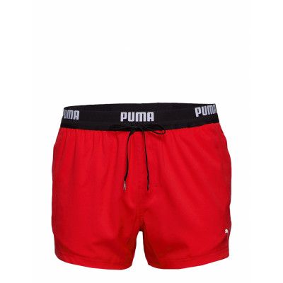 Puma Swim Puma Swim Men Logo Short Shorts 1P Röd