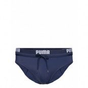 Puma Swim Men Logo Swim Brief 1P Swimwear Briefs & Speedos Blå Puma Swim