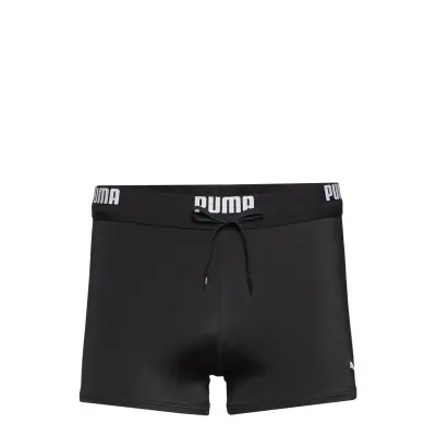 Puma Swim Men Logo Swim Trunk 1P Sport Briefs & Speedos Svart Puma Swim