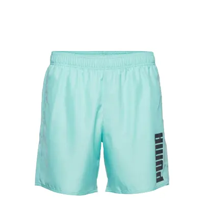 Puma Swim Men Mid Shorts 1P Badshorts Blå Puma Swim