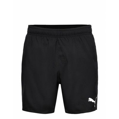 Puma Swim Men Mid Shorts 1P Sport Shorts Svart Puma Swim