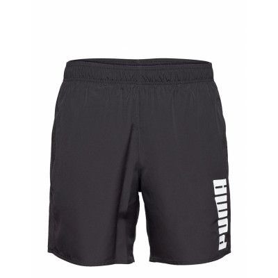 Puma Swim Men Mid Shorts 1P Badshorts Svart Puma Swim