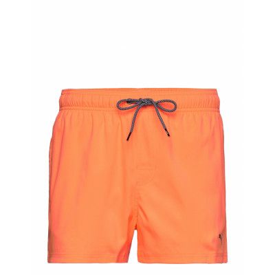 Puma Swim Men Short Length Swim Sho Badshorts Orange Puma Swim