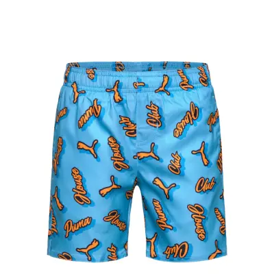 Puma Swim Puma Swim Boys Club House Mid Shorts 1P Blå