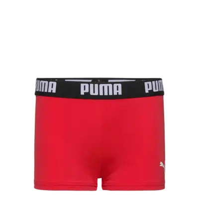 Puma Swim Puma Swim Boys Logo Trunks 1P - Red - 152
