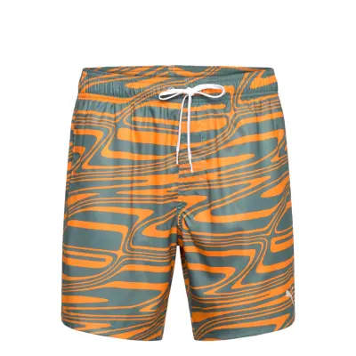 Puma Swim Puma Swim Men Formstrip Mid Shorts 1P - Orange - M
