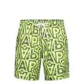 Puma Swim Puma Swim Men Printed Mid Shorts 1P - Green - XL