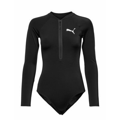 Puma Swim Puma Swim Women Long Sleeve Surf Suit 1P Svart