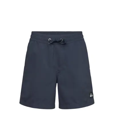 Quiksilver Everyday Solid Volley Yth 14 Marinblå