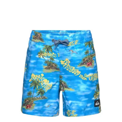 Quiksilver Everyday Straight Volley Yth14 Blå