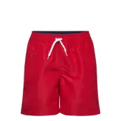 Ralph Lauren Kids Traveler Swim Trunk Röd