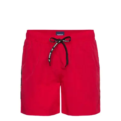 Reebok Performance Mens Rbk Swim Shorts Duke Röd